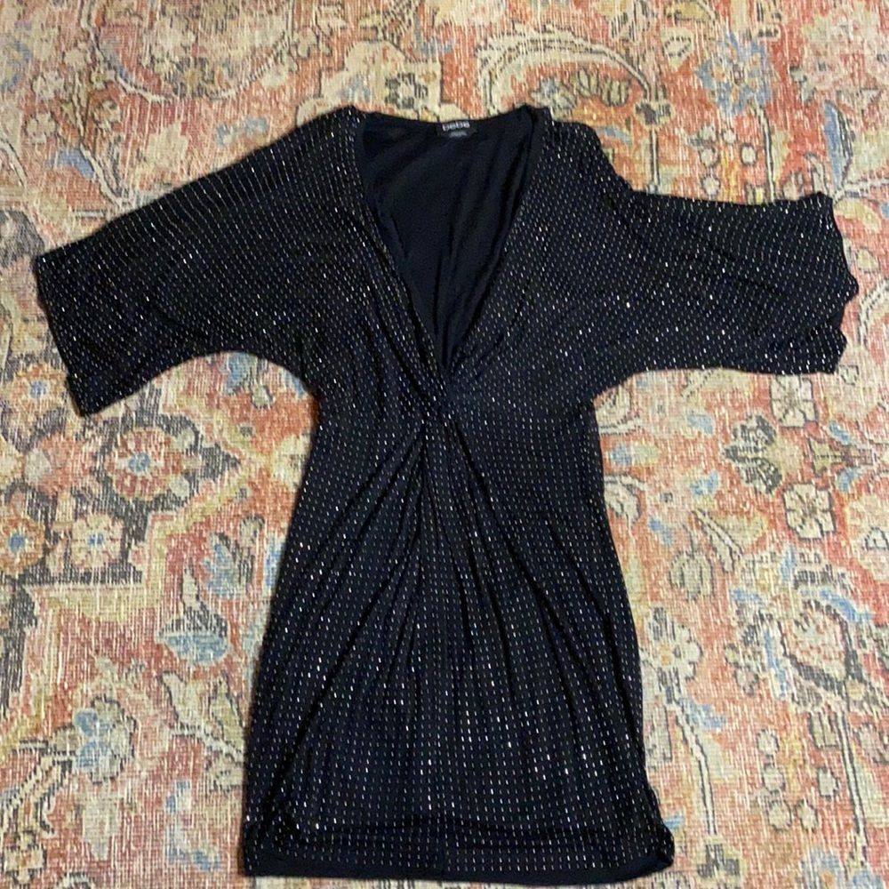 Bebe studded kimono dress